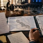 Gestion de projet événementiel : rétroplanning et budget pour le jour J en réunion