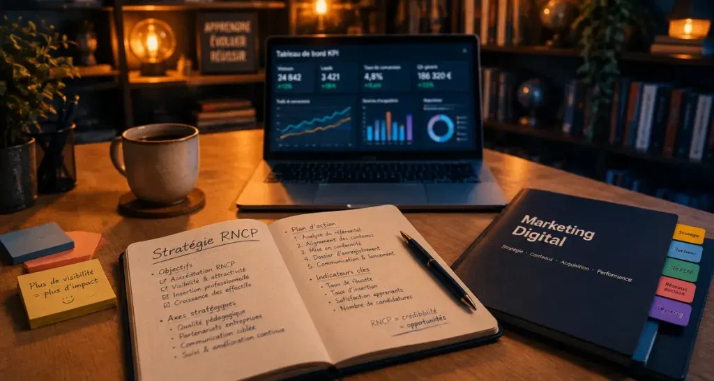 Un MBA marketing digital se choisit sur la certification, le rythme et les débouchés